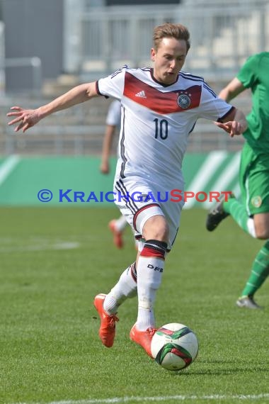 U19 EM-Qualifikation - 14/15 - Deutschland vs. Irland (© Kraichgausport / Loerz)